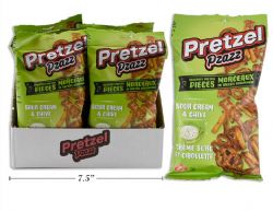 PZAZZ - PRETZEL CRÈME SURE ET CIBOULETTE 56G